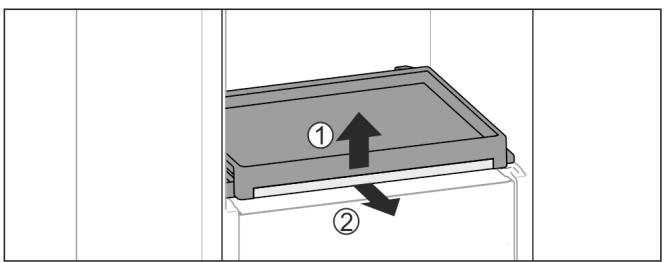 LIEBHERR REFRIGERATEURRE5220-20 - Sortir la cordure téléscopique - 1