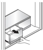 CAEL DARTY - Retrait du bac à légumes - 2