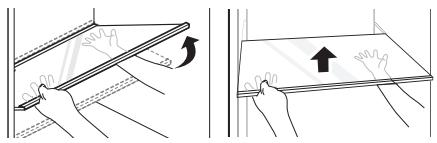 CAEL DARTY - Retrait de la tablette du réfrigérateur - 1