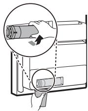CAEL DARTY - Retirer le filtré à eau jetable. - 1