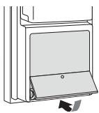 CAEL DARTY - Retirer le filtré à eau jetable. - 3