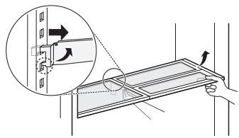CAEL DARTY - Retrait de l'étagère plante - 2