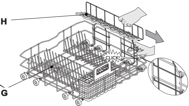 LADEN C2020WH - PANIER INFERIEUR - selon le modele - 3