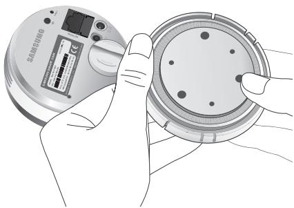 SAMSUNG SNH-P6410W - Déparation du support de montage mural - 1