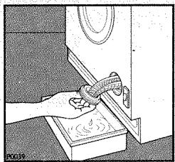 DE DIETRICH LZ 9619 E2 - Le filtré de vidange - 2