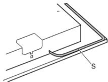 AIRLUX ATE35HIX - Fixation de la table de cuisson - 1