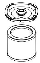 BREVILLE BAP007X01 - REEMPLACEMENT DU FILTRE HEPA VÉRITABLE - 5