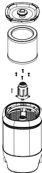 BREVILLE BAP007X01 - COME SOSTITUIRE IL FILTRO TRUE HEPA - 5