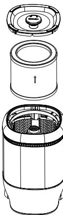 BREVILLE BAP007X01 - HEPA-filter installeren - 3