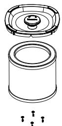 BREVILLE BAP007X01 - SÄ HÄR BYTER DU UT UVGLODLAMPAN - 8