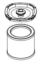 BREVILLE BAP007X01 - REEMPLACEMENT DU FILTRE HEPA VÉRITABLE - 7