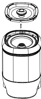 BREVILLE BAP007X01 - Installazione del filtro True HEPA - 2