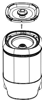 BREVILLE BAP007X01 - Montering af True HEPA-filteret - 2