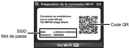 OLYMPUS E-M1 MARK 2 - Connexion à un smartphone - 1