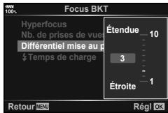 OLYMPUS E-M1 MARK 2 - Focus BKT (Bracketing de la mise au point) - 3