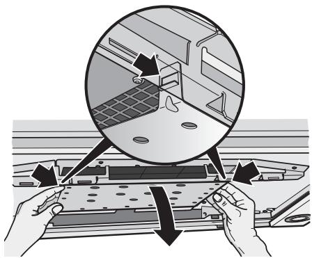 GAGGENAU AW 560-191 - Mise en place du filtré: - 1