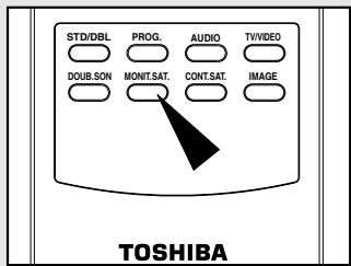 TOSHIBA V733EF - Basculez entre les modes TV et VCR - 1