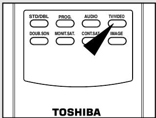 TOSHIBA V733EF - Basculez entre les modes TV et VCR - 2