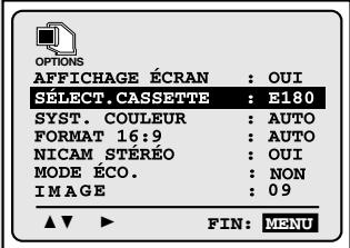TOSHIBA V733EF - Sélectionnez le type de cassette - 2