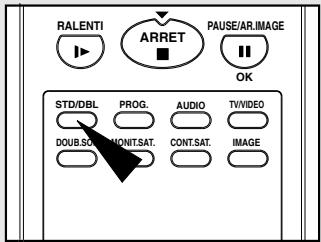 TOSHIBA V733EF - Sélectionnez la vitesse d'enregistrement (V733EF/V643EF/V443EF seulement) - 1