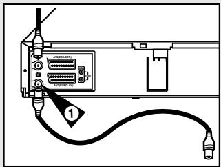 TOSHIBA V733EF - Connectez le magnétoscope sur une chaine Hi-Fi (V733EF/V643EF seulement) - 1
