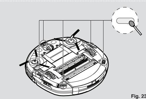 HOOVER NC - REEMPLACEMENT DES BROSSETTES ROTATIVES [Fig. 18] - 3