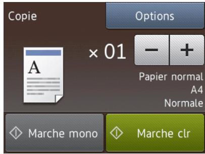 BROTHER MFCi680DW - Copier un document - 3