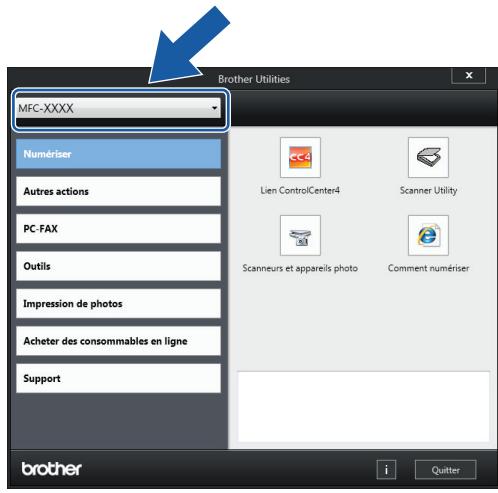 BROTHER MFCi680DW - Accès aux utilisaires Brother (Windows®) - 1