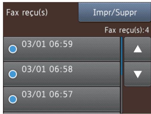 BROTHER MFCi680DW - Prévisualiser les nouveaux fax - 2
