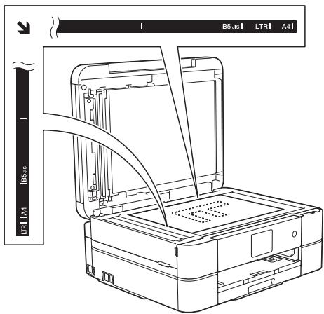 BROTHER MFCi680DW - Copier un document - 1