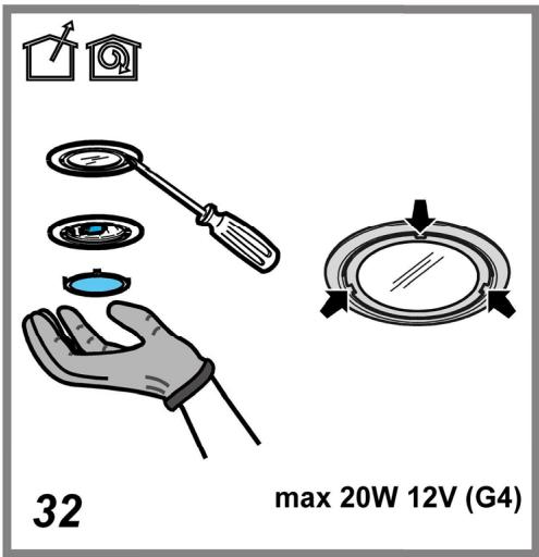 TURBOAIR ARENA iX - Replacement des lampes - 33