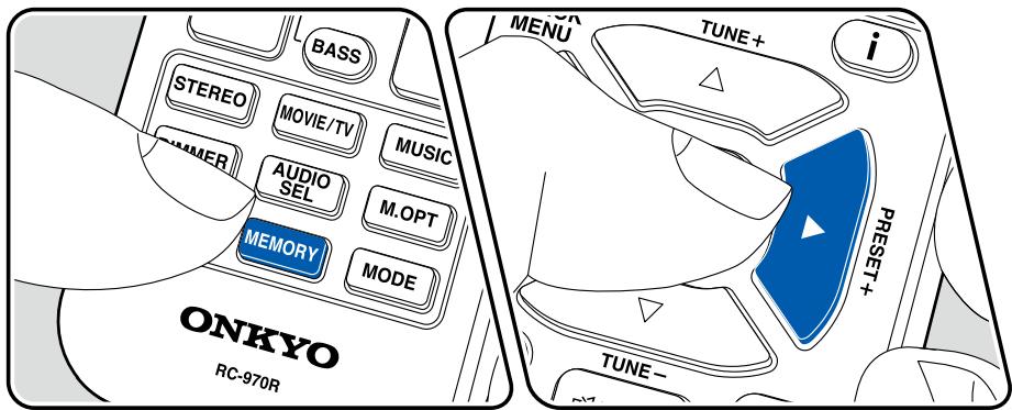 ONKYO HT-3910 - Syntonisation manuelle - 1