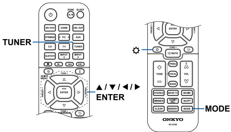 ONKYO HT-3910 - Syntonisation automatique - 1
