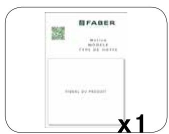 FABER HOTTEAZZURA PLUS 1000 BLC - GARANTIE ET SERVICE APRÉS-VENTE - 12