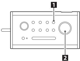 TEAC R5-RED - Emploi du menu FM - 1