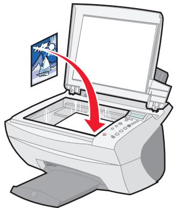 LEXMARK X5100Series - Envoi d'une télécopie à l'aide du panneau de commandes - 1