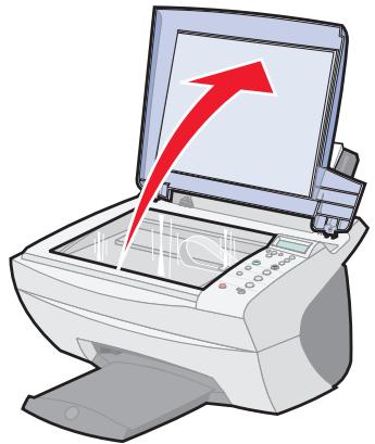 LEXMARK X5100Series - Numérisation à l'aide du panneau de commandes - 1