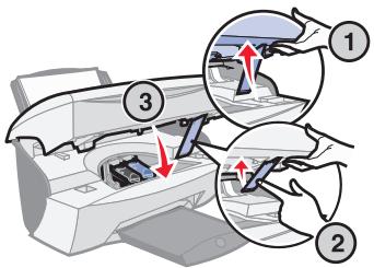 LEXMARK X5100Series - Messages Erreur de cartouche - 2