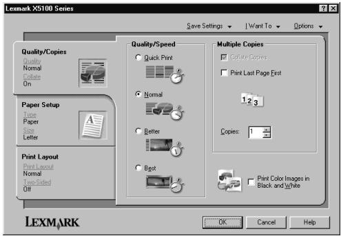 LEXMARK X5100Series - Présentation du détecteur de type de papier - 1