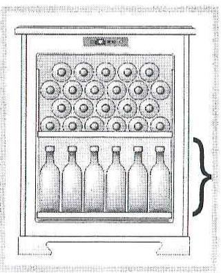 HOTPOINT-ARISTON WZ36/HA INOX - Autres configurations de stockage des bouteilles - 3