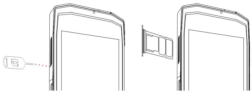 CROSSCALL T4 - Installation de la carte SIM - 1