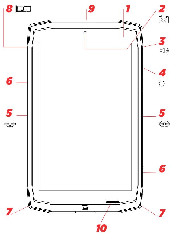 CROSSCALL T4 - Aperçu de l'appareil - 1