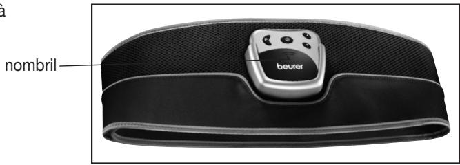 BEURER Em 36 - Quel est l'endetroit exclusif où la ceinture peut être utilisée: - 1