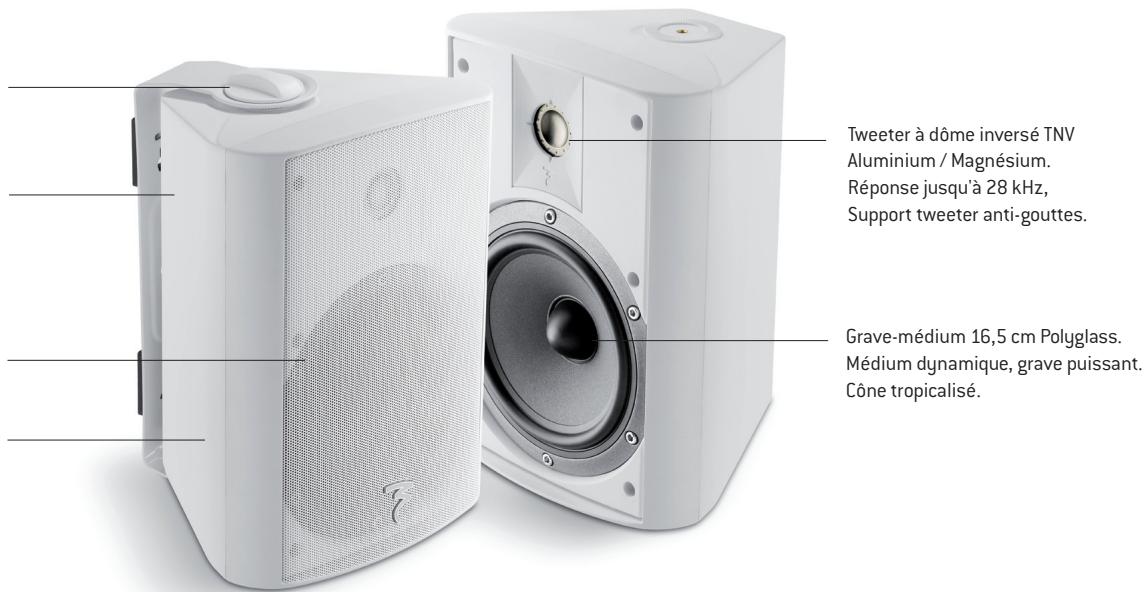 FOCAL CHORUS OD706V WHI/X2 - 1