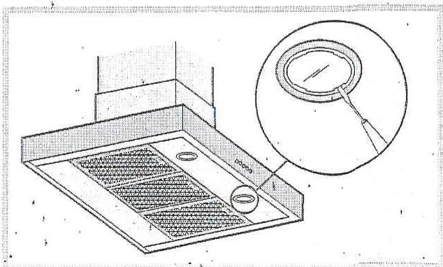 ARISTON HBI 9 F.2IX - Remplacement des ampoules - 1