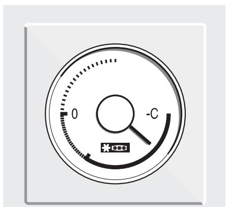 GAGGENAU RF 200-200 - Indicateur de température dans la porte de l'appareil - 1