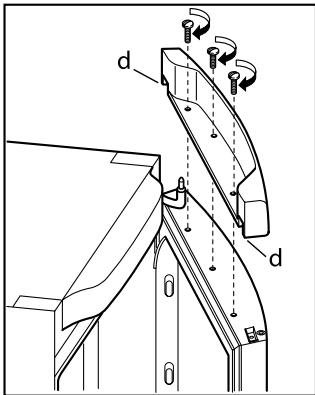 ELECTROLUX ARA 30391 W - Réversibilité de la porte - 1