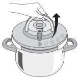 SEB P4451416 - L' étape de cuisson sous pression commence. - 1