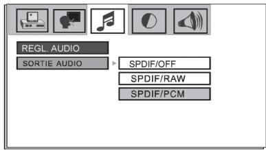 SOUNDVISION SV-70W - Paramétres Audio - 1