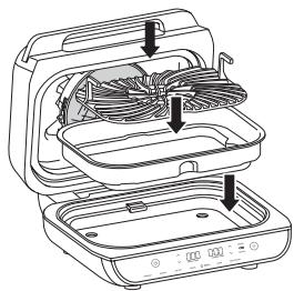 NINJA FoodiRy.Grill&AirFryerAGSSIE - Grill (Grillen) - 1